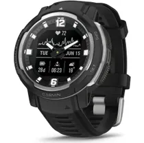 Träningsklocka Garmin Instinct Crossover - Standard Edition Black 